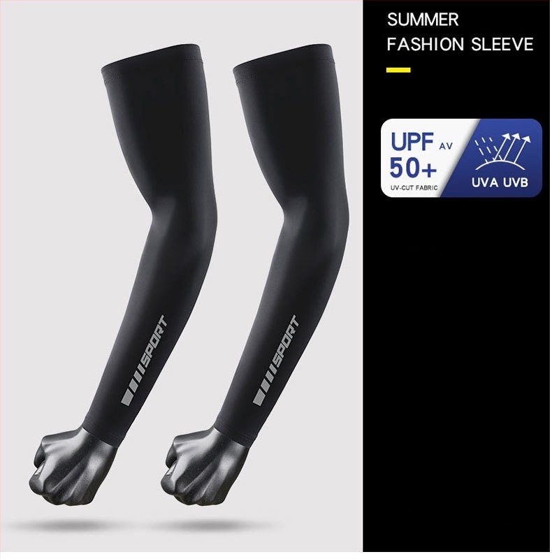 Ljetne UV zaštitne rukavne navlake od ice silk materijala, najlon-spandeks smjesa, tanke i prozračne