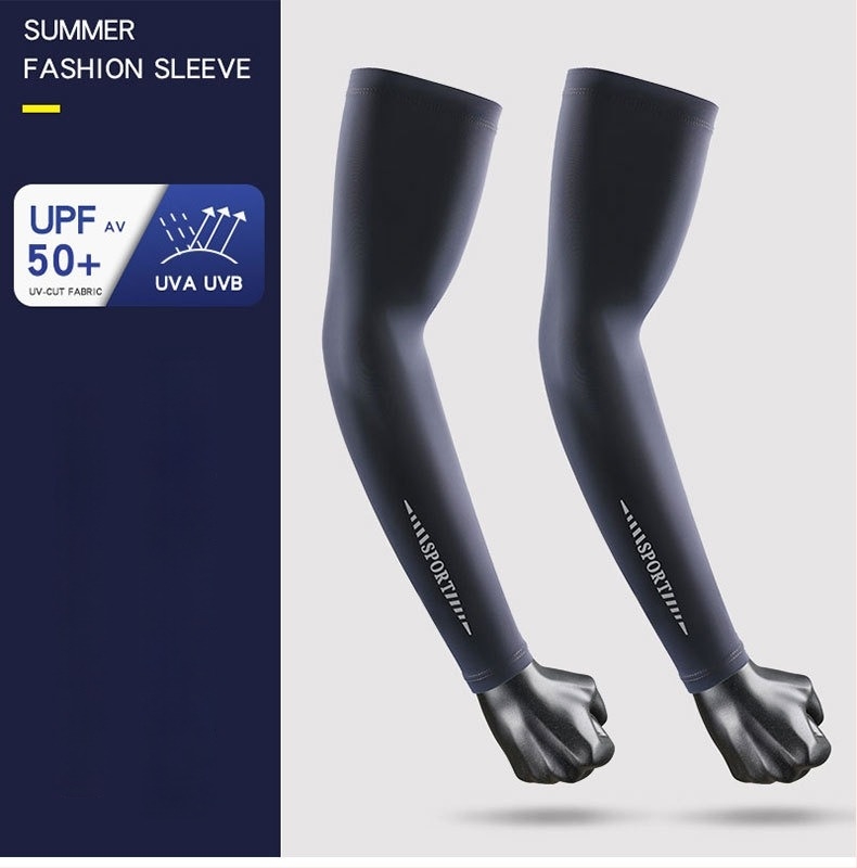 Ljetne UV zaštitne rukavne navlake od ice silk materijala, najlon-spandeks smjesa, tanke i prozračne