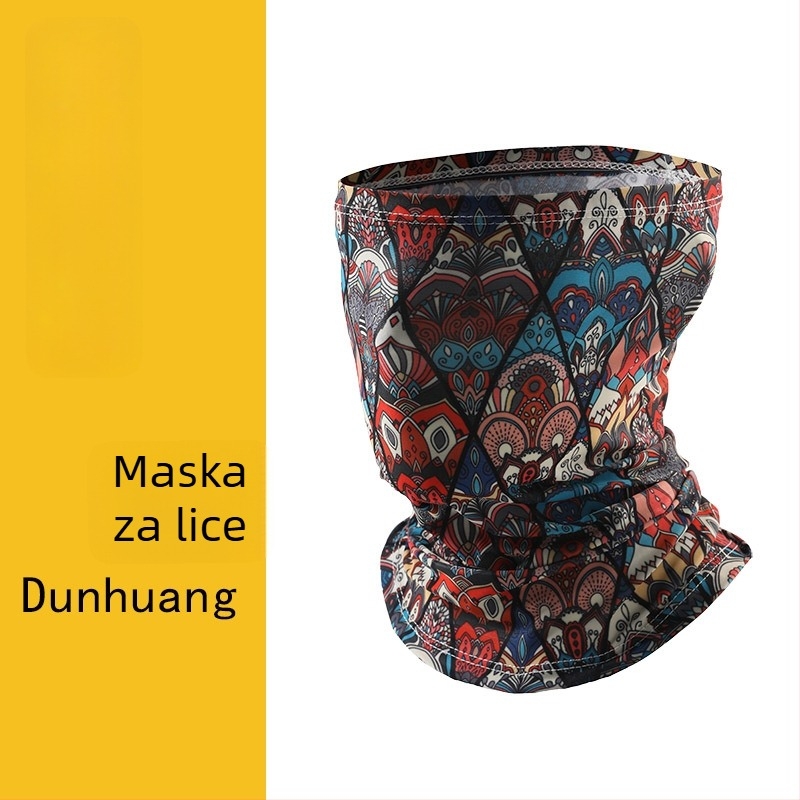 Set ledenih rukava i marame za lice za ljeto, UV zaštita, brzo se suši, lagan materijal, pogodan za vožnju i otvorene aktivnosti.
