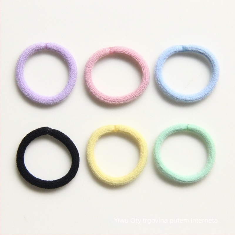 Dječje gumice za kosu - pleteni konac, visoka elastičnost, ne štete kosi, podrijetlo Yiwu