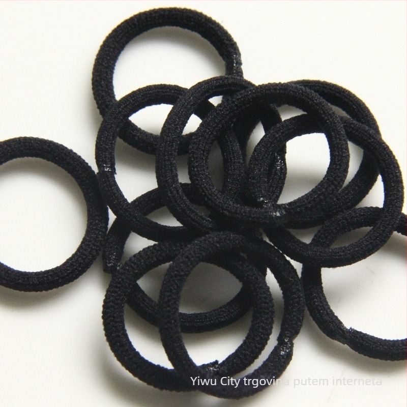 Dječje gumice za kosu - pleteni konac, visoka elastičnost, ne štete kosi, podrijetlo Yiwu