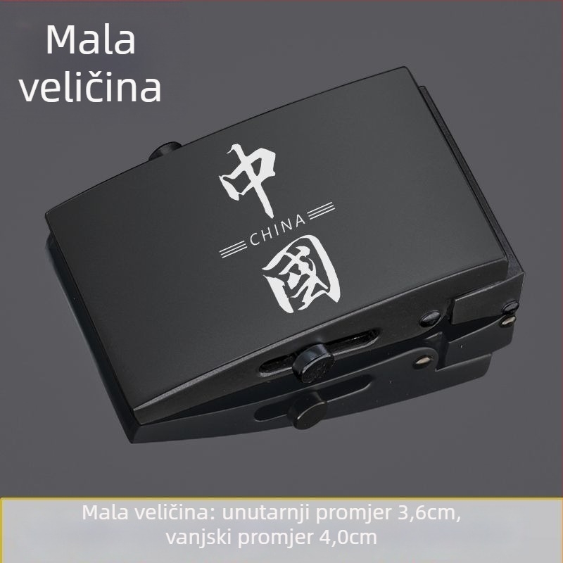 Plastična kopča za pojas, glatka/plosnata, za muškarce, ležerni stil