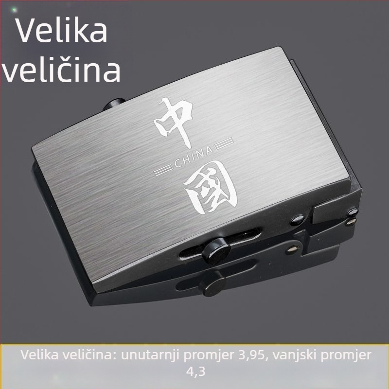 Plastična kopča za pojas, glatka/plosnata, za muškarce, ležerni stil