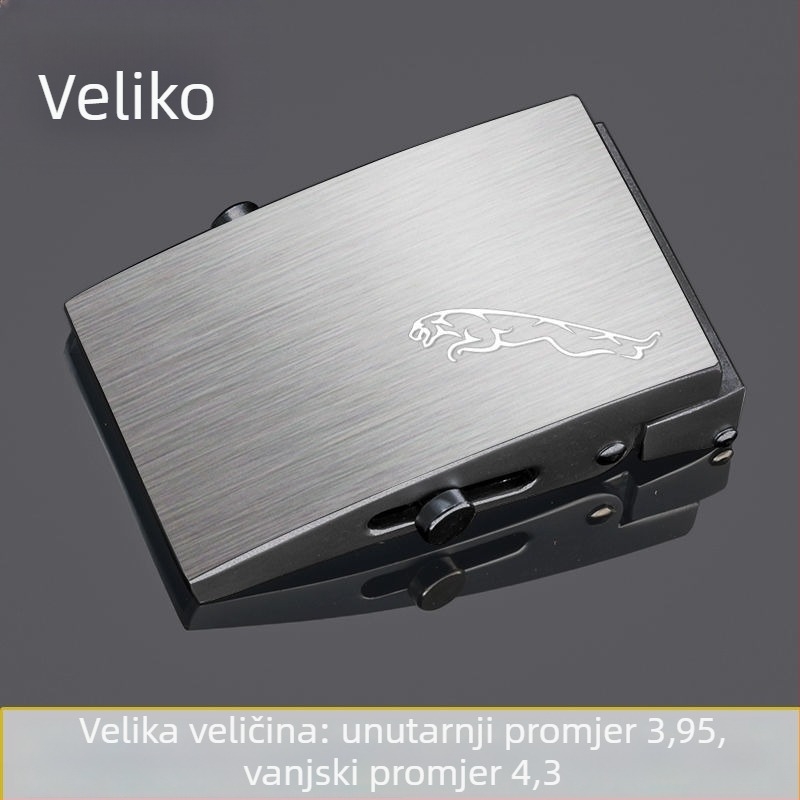 Plastična kopča za pojas, glatka/plosnata, za muškarce, ležerni stil