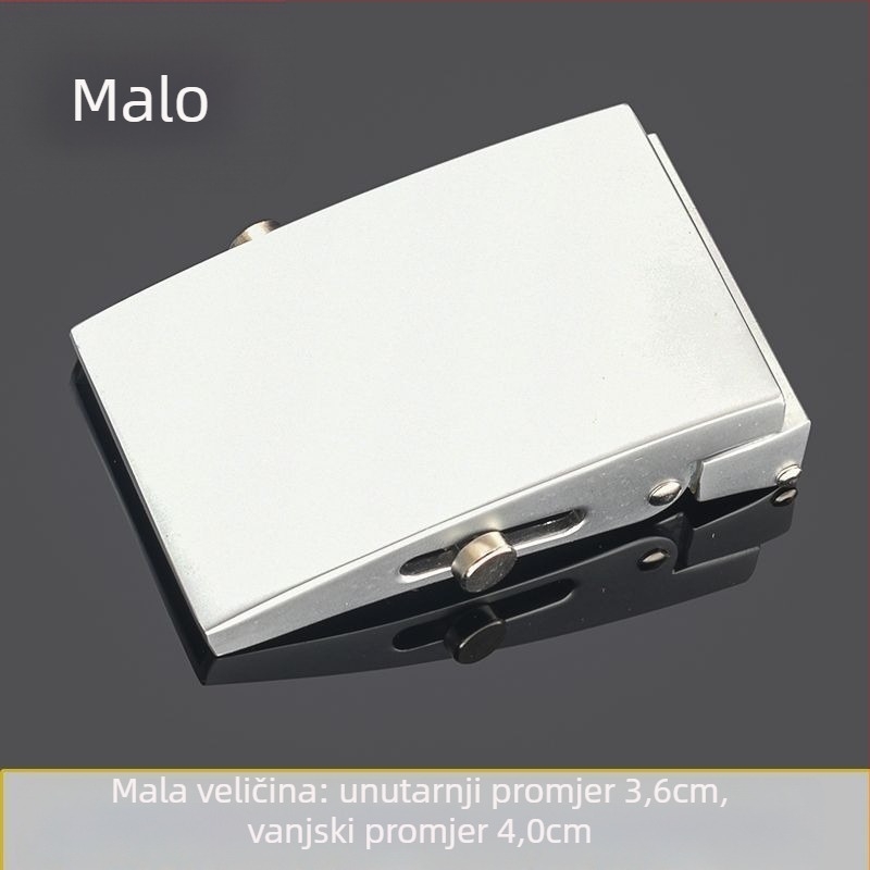 Plastična kopča za pojas, glatka/plosnata, za muškarce, ležerni stil