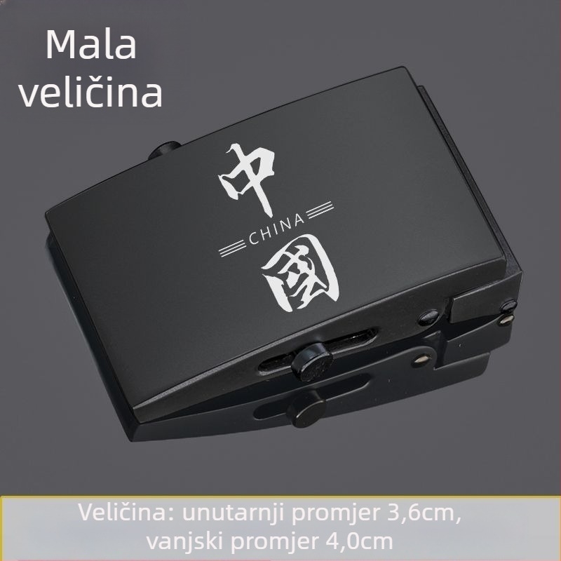 Plastična kopča za pojas, glatka/plosnata, za muškarce, ležerni stil