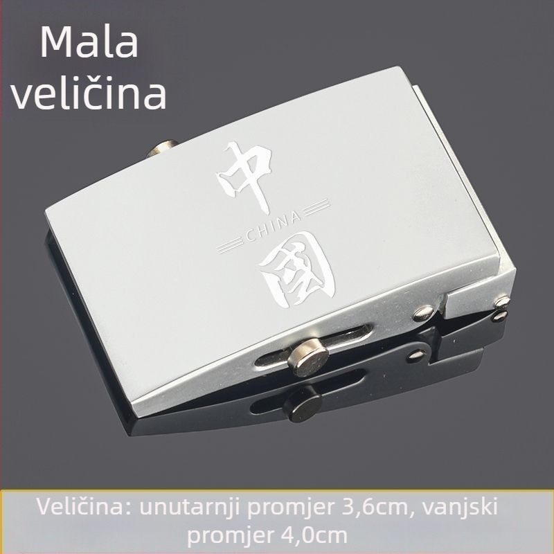 Plastična kopča za pojas, glatka/plosnata, za muškarce, ležerni stil