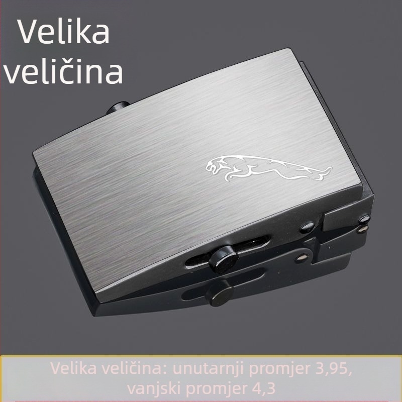 Plastična kopča za pojas, glatka/plosnata, za muškarce, ležerni stil