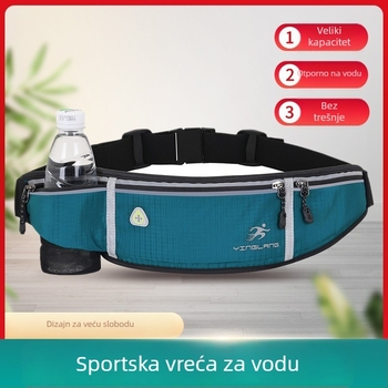 Pojasna torbica za sportske aktivnosti na otvorenom — najlon, prozračna, vodootporna, otporna na habanje, smanjuje opterećenje