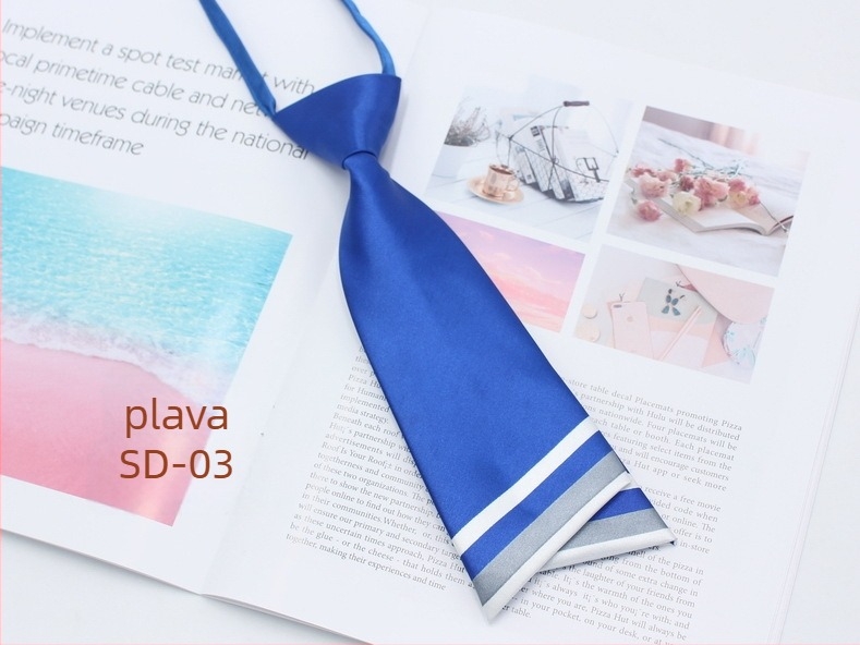 Ženski leptir mašna u korejskom stilu, dvostruki sloj, usklađen dizajn boja, poliestersko vlakno