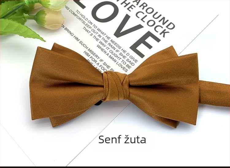 Papion od poliestera, unisex, moderan stil, pogodan za vjenčanje