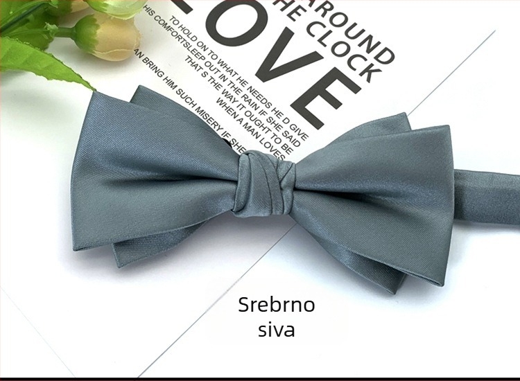 Papion od poliestera, unisex, moderan stil, pogodan za vjenčanje