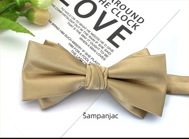 Papion od poliestera, unisex, moderan stil, pogodan za vjenčanje