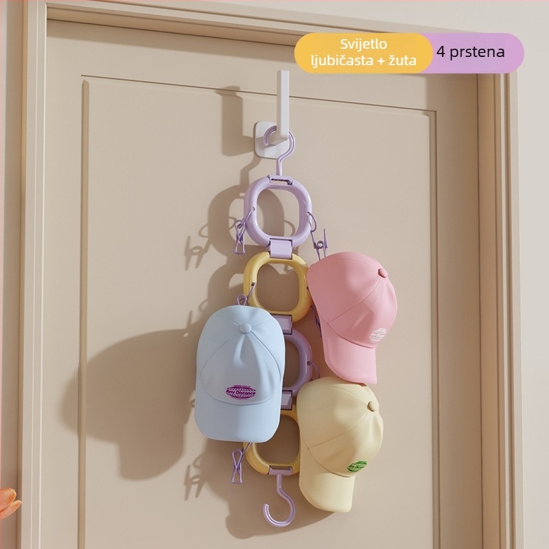 Držač za šešire sa klipom - plastični, sklopivi, model 1, marka Orange Words