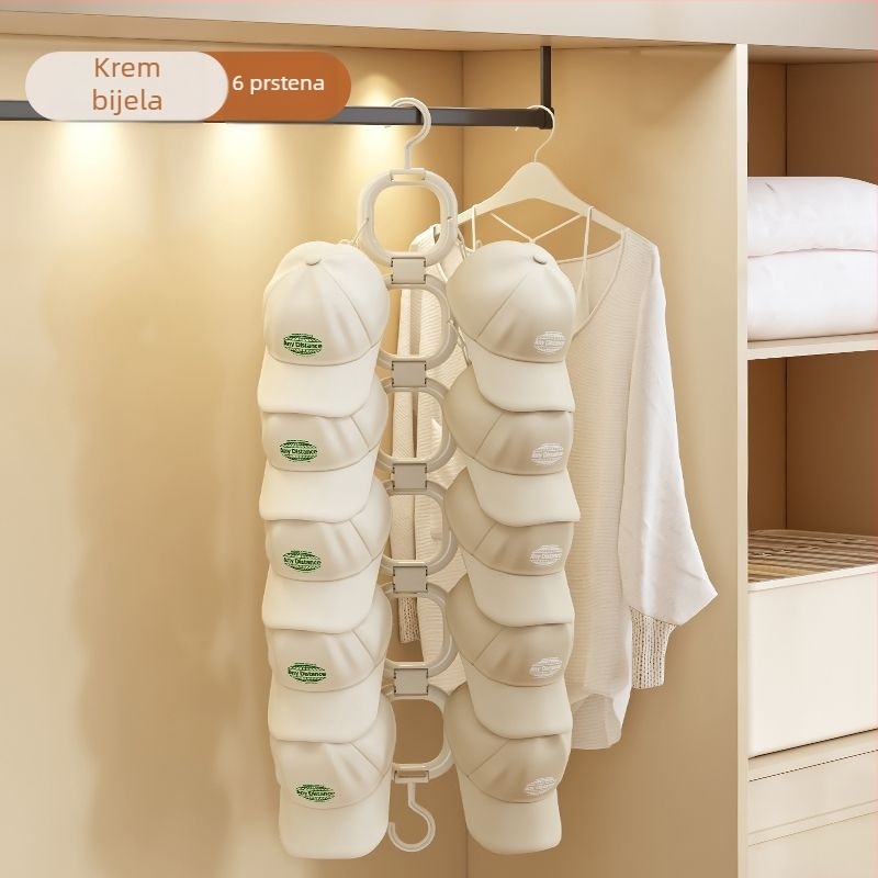 Držač za šešire sa klipom - plastični, sklopivi, model 1, marka Orange Words