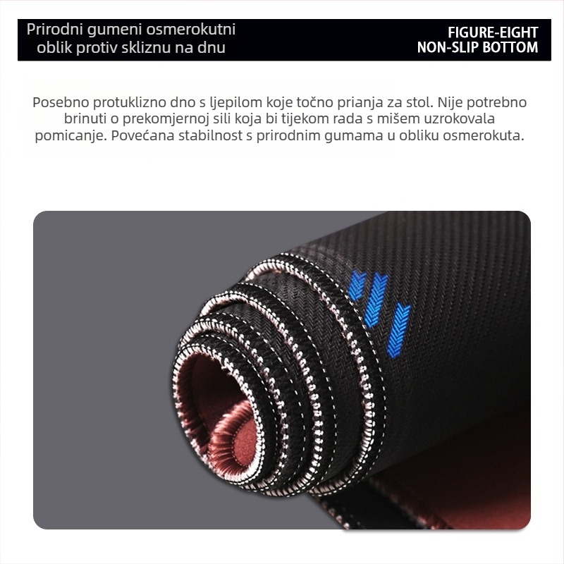 Karikatura desk mat za miš, tkanina, protuklizna, jednostrani, prijenos topline, OEM obrada