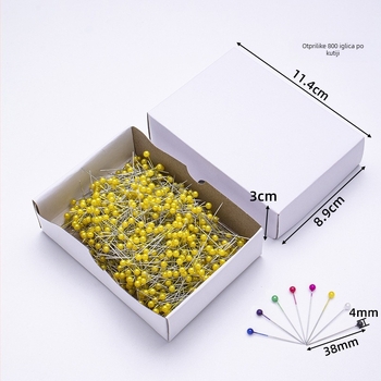 Ihla za perle, prilagodljiva obrada, podrijetlo Yiwu, set od 50 kutija