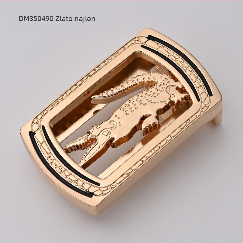 Muška kopča za remen – cinkovog legura, pravokutna glatka kopča, poslovni stil, sve sezone, proljeće 2024.