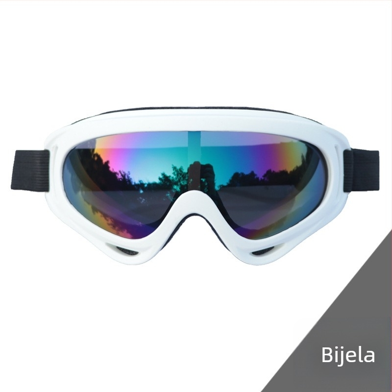 X400 Gogle - Otporne na vjetar, puni okvir, unisex, kompatibilno s trakom za glavu, za skijanje, vožnju biciklom i motociklizam