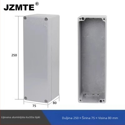 Lijevna aluminijska vanjska vodootporna kutija za terminale, 440V ili više, JZMTE, uvoz
