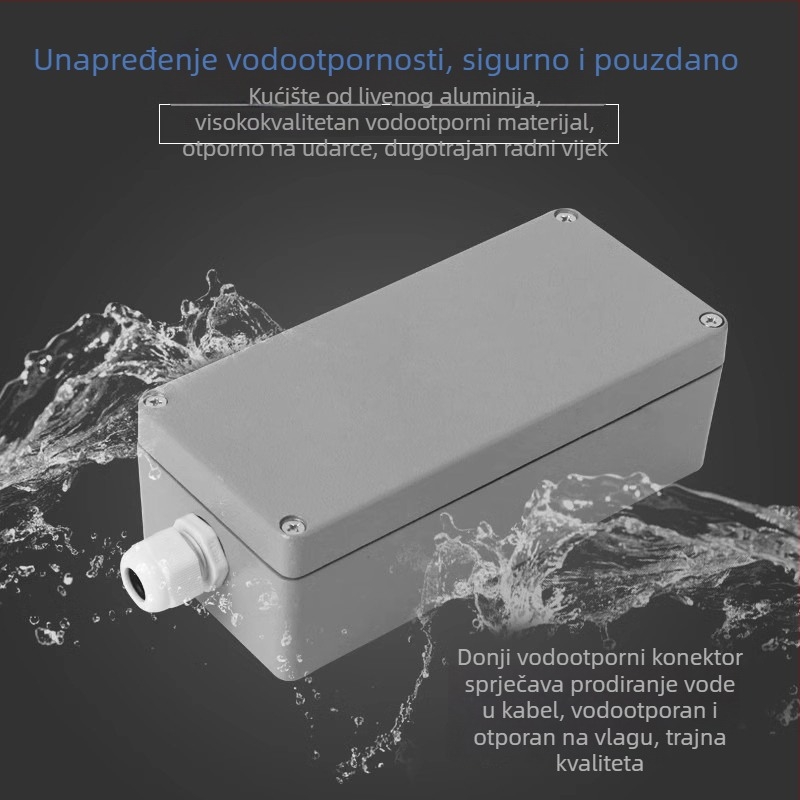 Lijevna aluminijska vanjska vodootporna kutija za terminale, 440V ili više, JZMTE, uvoz