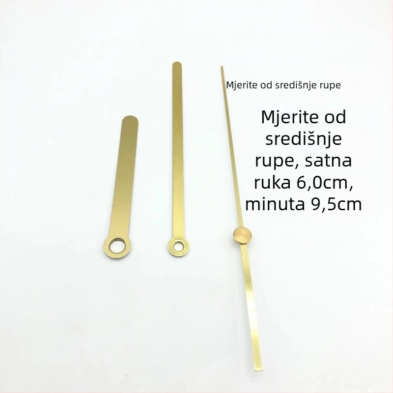 Kvarcni mehanizam za sat s metalnom kućištem i kazaljkama • Marka: Clock hand • Pogon: Quartz • Pakiranje: 500 komada
