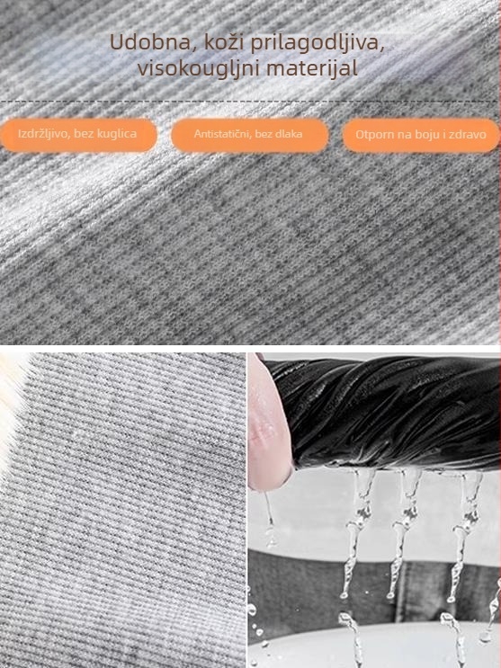 Trudničke tajice, uski kroj, debeli materijal; polyester 68,3% / viskoza 29,2% / spandeks 2,5%; jesen 2025