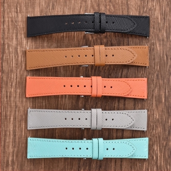 Kožni remen za Cartier s palmom uzorkom na gornjem sloju, Jue Lang, proljeće 2024, INS stil, kopča od nehrđajućeg čelika 304