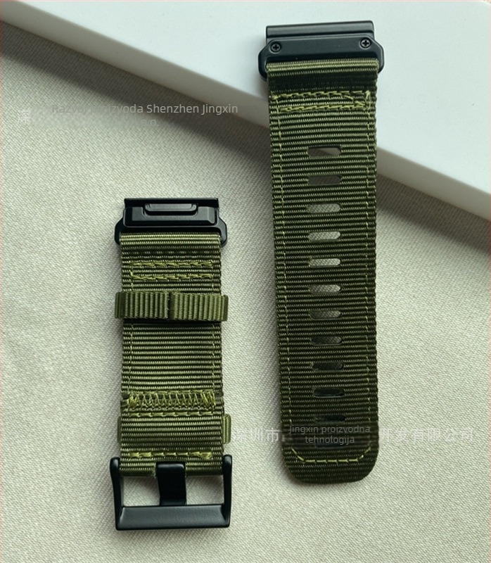 Remen za Garmin sat, taktički najlon, pleteni, brzo otpuštanje, za Fenix 8 i Epix – Epixband