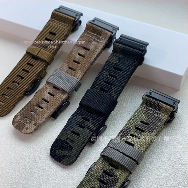 Remen za Garmin sat, taktički najlon, pleteni, brzo otpuštanje, za Fenix 8 i Epix – Epixband