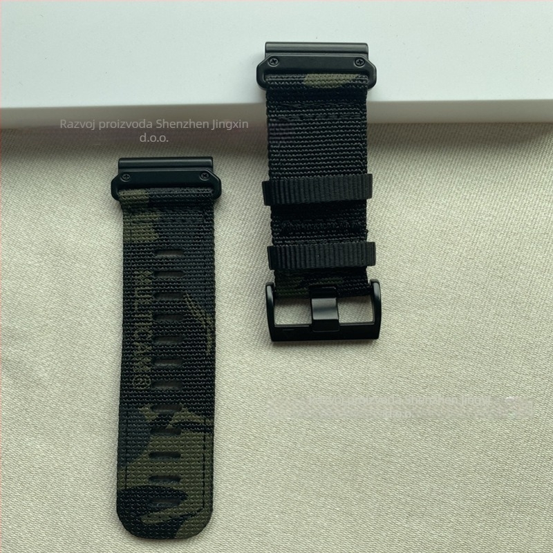 Remen za Garmin sat, taktički najlon, pleteni, brzo otpuštanje, za Fenix 8 i Epix – Epixband