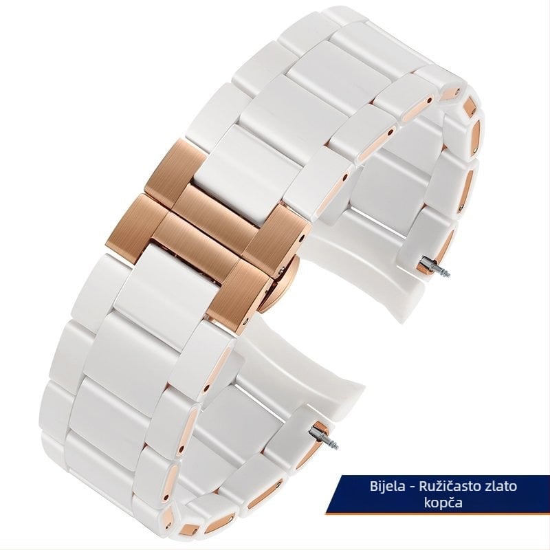 Satni remen od čelika s gumom premazom, kompatibilan s AR5889/5890/5905/5920, unisex, zimsko izdanje 2023