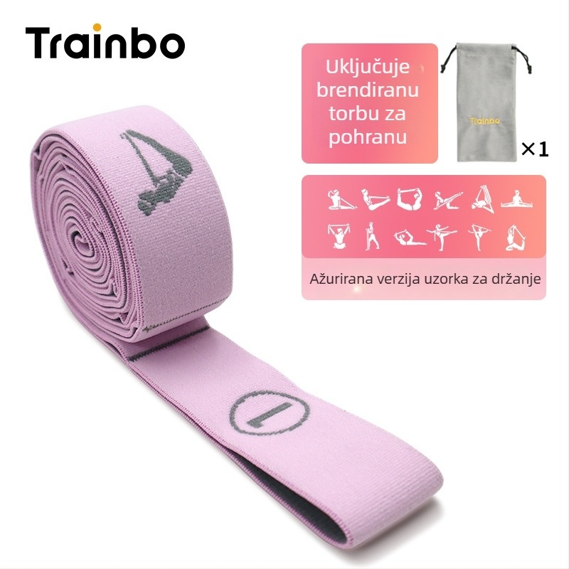 TrainBo Traka za rastezanje za djecu – traka za plesne vježbe od poliamida i lateksa