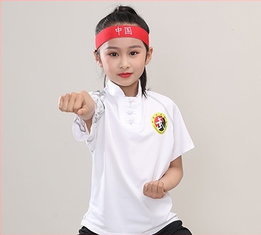 Dječji trening kostim za Wushu – Unisex odjevni komad za izvedbu, 100% najlon pletenina, cjelogodišnji, podrijetlo Shandong