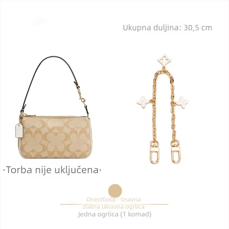 Lančana proširenja za torbu – legura, dodatak za kaiš na ramenu