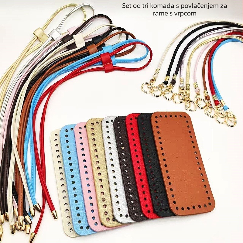 Kazan PU remen za torbu s dnom i šnurovima – ultra lagan, proširiv, skladištiv, proljeće 2025