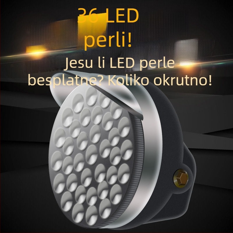 LED prednje svjetlo za električni tricikl – ultra sjajno LED svjetlo, prednje, kompatibilno s 12V/48V/60V