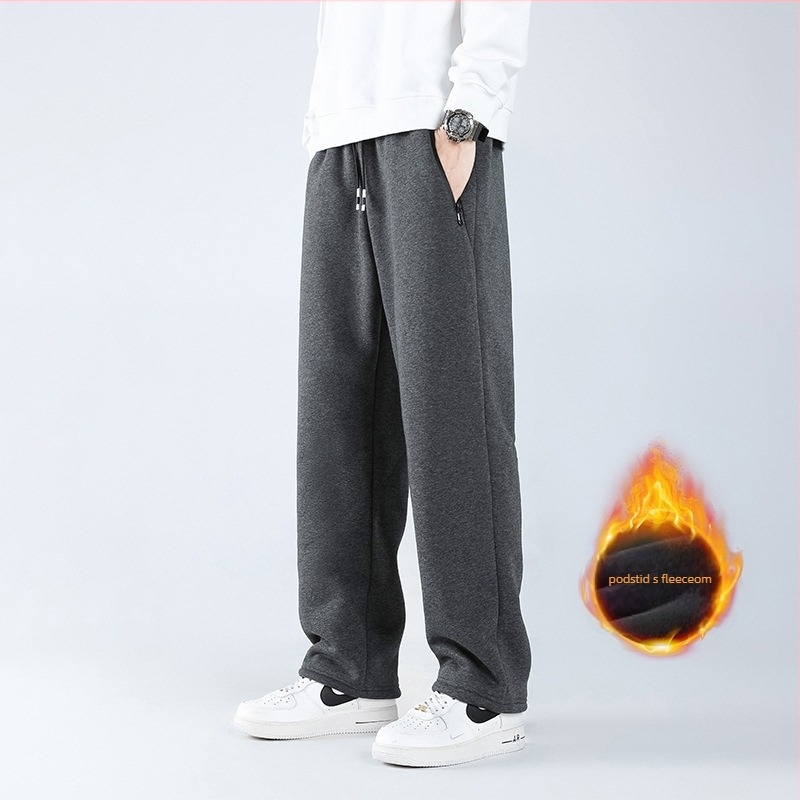 Muške casual sports hlače s labavim krojem, srednji pojas, vezanje na šnuru, jacquard tkanina, mikroelastičnost (labav kroj • srednji pojas • vezanje šnuru • jacquard • mikroelastičnost)
