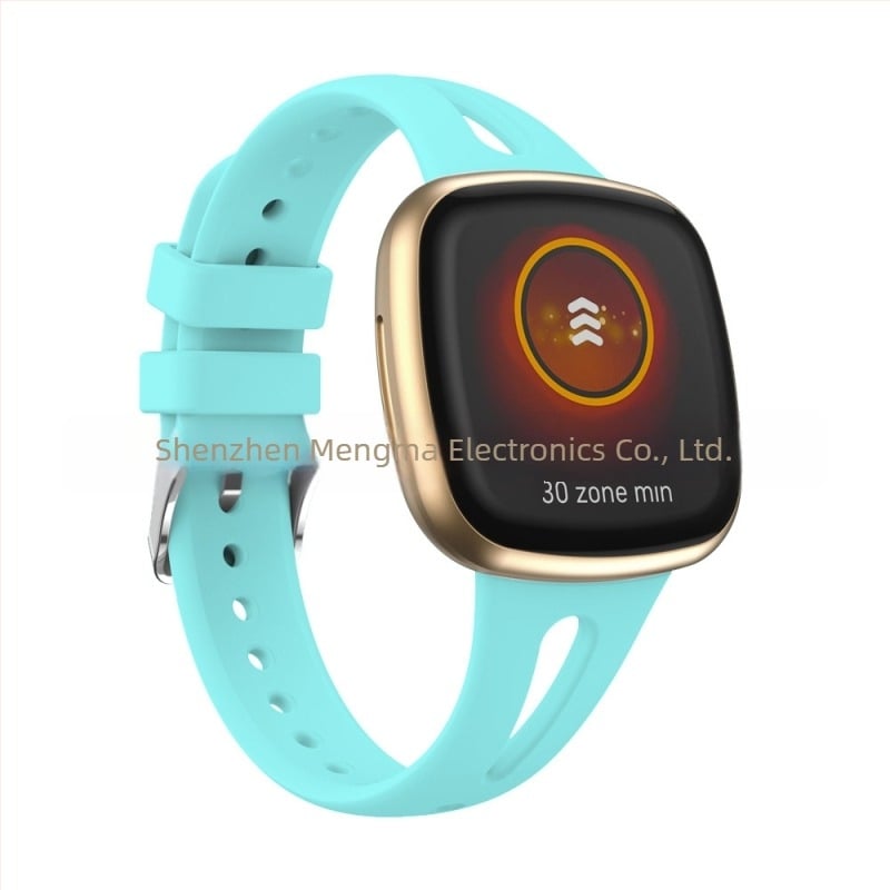 Silikonska narukvica za Fitbit Versa4, Versa3, Sense2 – Droplet Sport dizajn, kopča s pinom, 20 g