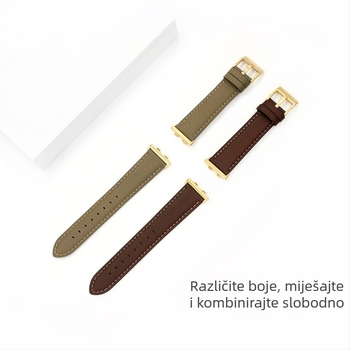 Kožni remen za Oppo Watch X Mini, Oppo Watch 3/SE i Oppo Watch 4 Pro — 18/20/22 mm sučelje, kopča s pinom, moderan stil