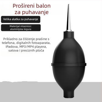 Zračni balon za uklanjanje prašine i čišćenje tipkovnice - za građevinsku industriju