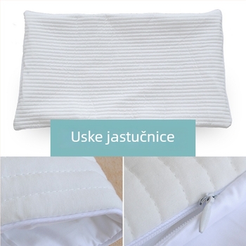 Jastučnica od Pima pamuka, džakard tkanje, poluaktivno ispisivanje i bojanje