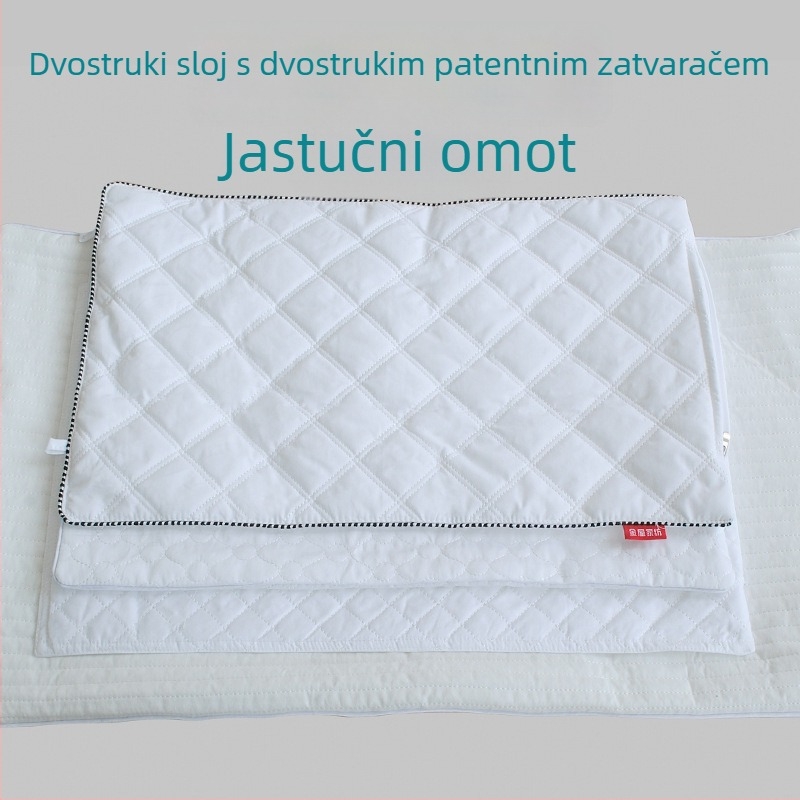 Jastučnica od Pima pamuka, džakard tkanje, poluaktivno ispisivanje i bojanje