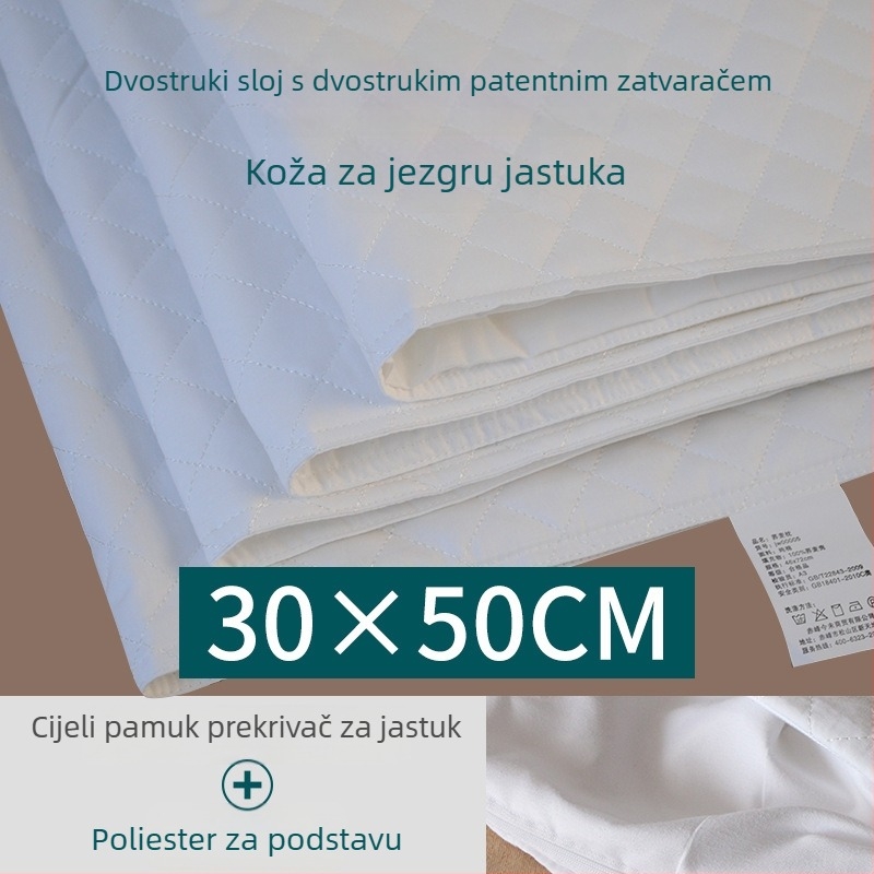 Jastučnica od Pima pamuka, džakard tkanje, poluaktivno ispisivanje i bojanje