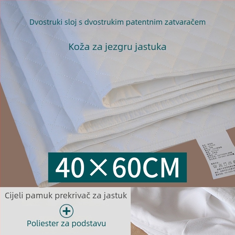 Jastučnica od Pima pamuka, džakard tkanje, poluaktivno ispisivanje i bojanje