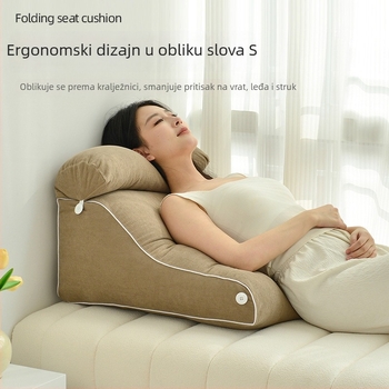 Jastuk za potporu struka i vrata, jastuk za čitanje, poluležeći naslon, za trudnoću