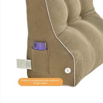 Jastuk za potporu struka i vrata, jastuk za čitanje, poluležeći naslon, za trudnoću