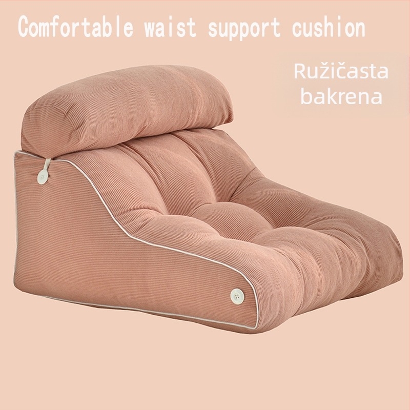 Jastuk za potporu struka i vrata, jastuk za čitanje, poluležeći naslon, za trudnoću