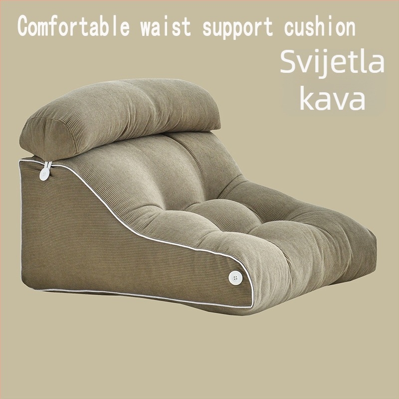 Jastuk za potporu struka i vrata, jastuk za čitanje, poluležeći naslon, za trudnoću