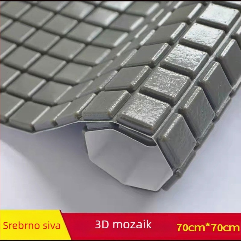 Naljepnica za zid za dnevni boravak i TV pozadinu – vodootporna, jednobojna, moderni minimalistički stil